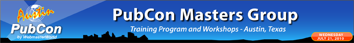 PubCon Masters Group Training Austin